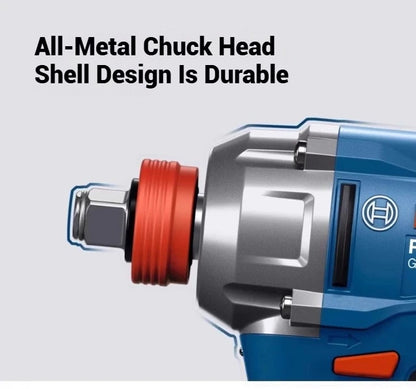 Bosch GDX 18V-285 Avvitatore/Chiave a percussione a batteria Utensili elettrici professionali Bosch AmpShare 18V Strumento di impatto 1/4" Drive esagonale