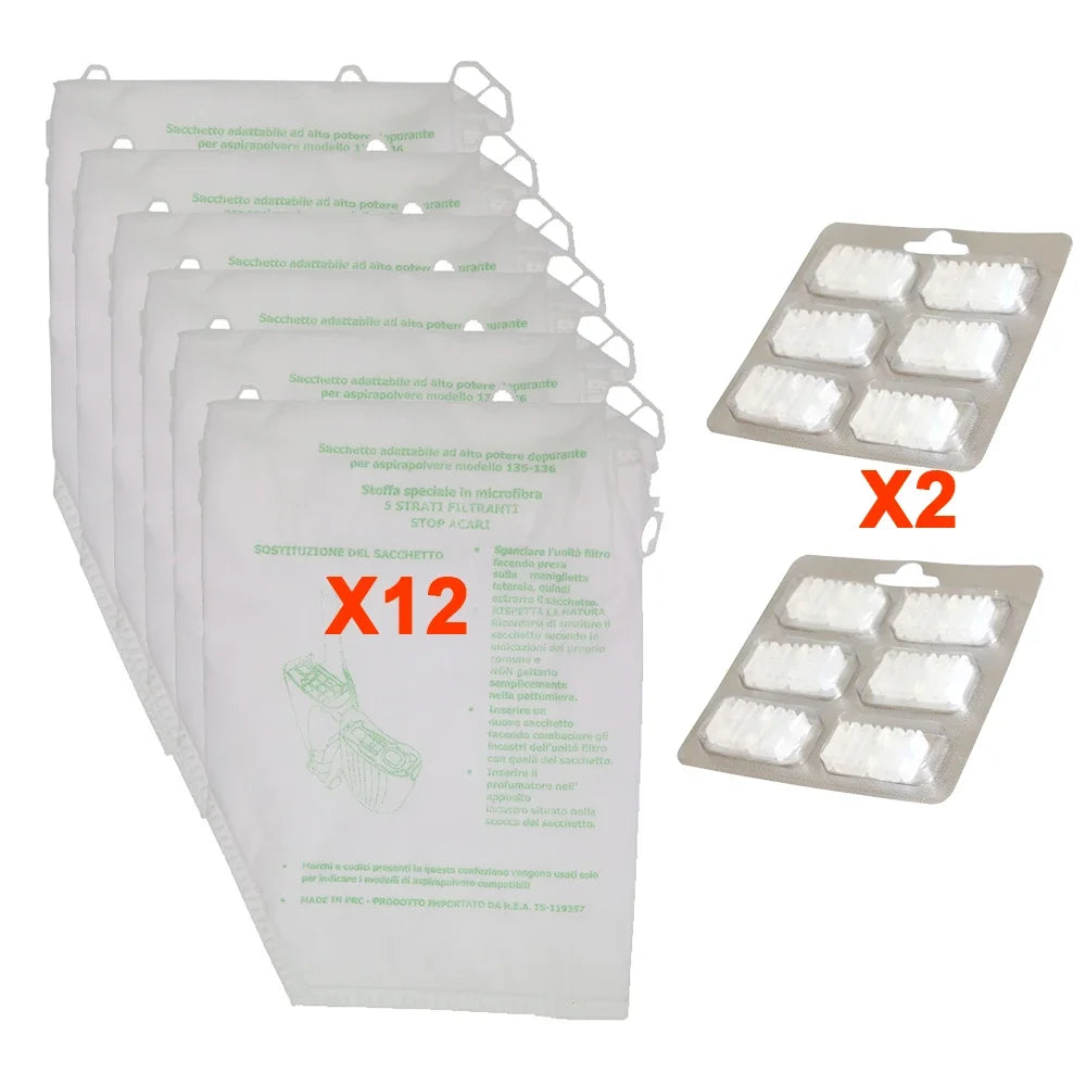 Sacchetti per aspirapolvere, sacchetti raccoglipolvere per Vorwerk Kobold VK 135 VK 136, accessori in offerta, ricambi per aspirapolvere