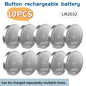 Batteria al Litio Ricaricabile LIR2032 LIR2025 LIR2016, Sostitutiva per Pile a Bottone CR2032 CR2025 CR2016 per Orologi