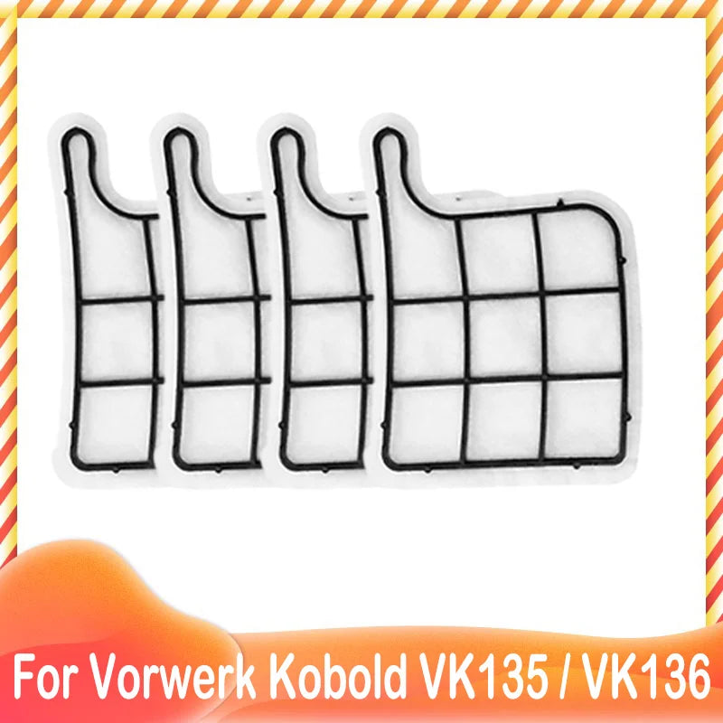 Sostituzione del sacchetto della polvere pacchetto filtro di protezione del motore per Vorwerk Kobold VK135 /136 accessori per aspirapolvere di ricambio