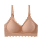 Reggiseno per Allattamento per Donne in Gravidanza con Supporto Morbido Senza Cuciture, Apertura con Un Solo Tocco, Comodo Reggiseno Post-Parto