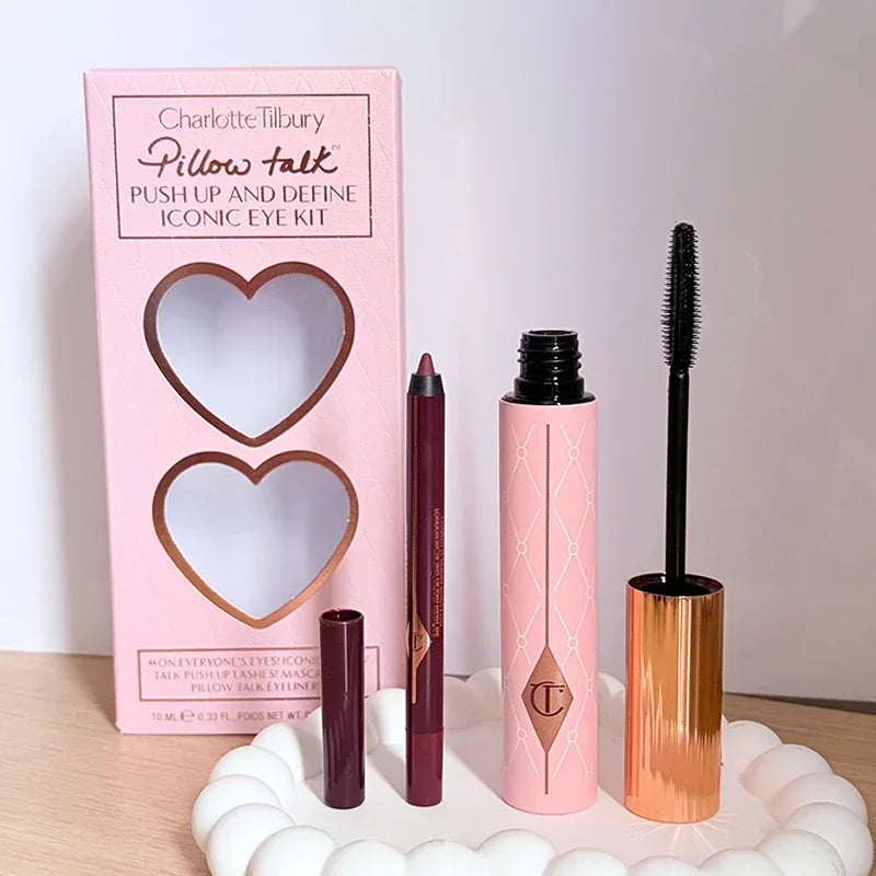 Charlotte Brand Blush in stick colorato, lucidalabbra idratante al collagene, rossetto in tubetto oro con diamante rosa, cosmetici Tilbury