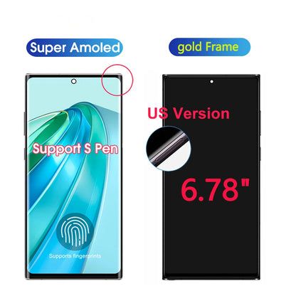 Display Super AMOLED per Samsung Galaxy S24 Ultra Display LCD Touch Screen Digitizer Assembly per Samsung S24 Ultra Display