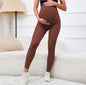 Pantaloni da yoga per donne incinte Leggings sportivi Pantaloni lunghi