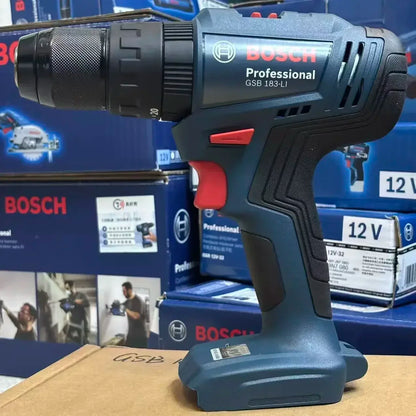 Trapano avvitatore a impulsi Bosch GSB 183-LI 18V senza spazzole 56Nm, avvitatore elettrico a batteria per legno e metallo