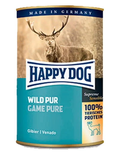 Happy Dog Supreme Sensitive Cibo Umido con Cervo (Cani, Cibo, Cibo Umido) - 400 GR