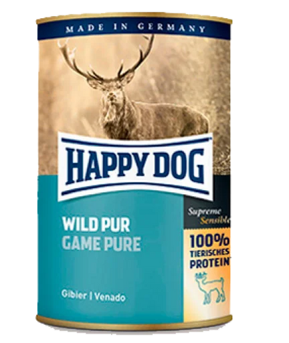 Happy Dog Supreme Sensitive Cibo Umido con Cervo (Cani, Cibo, Cibo Umido) - 400 GR