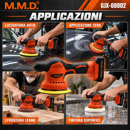 M.M.D Lucidatrice a Batteria 21V Lucidatrice Auto Fai Da Te Riparazione Vernice GJX-08002