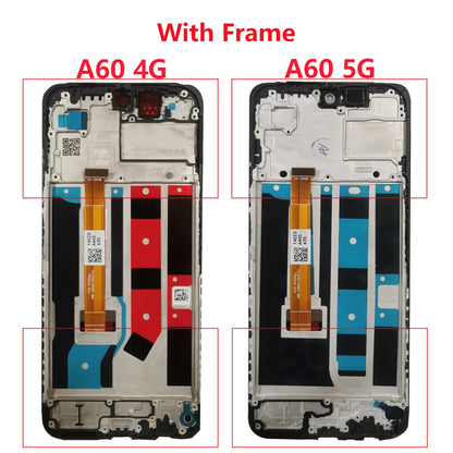 6.67 "Display LCD Per Oppo A60 4G CPH2631 A60 5G CPH2683 CPH2693 LCD Touch Screen Digitizer Pannello di Montaggio di Ricambio