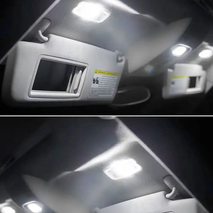 Kit Luci LED per Interni Auto per BMW E36 E46 E90 E91 E92 E93 E87 E81 F20 F30 E39 E60 E61 F10 F11 E38 E65 E66 328i 2005 2011 2012