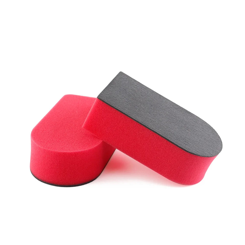 SPTA 1PC Tampone in Argilla Magica Rossa per Lavaggio Auto, Spugna per Pulizia e Dettagli Auto, Accessori per il Lavaggio