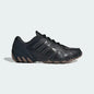 Sneakers vintage alla moda Adidas Retro con motivo a conchiglia, nere con cuciture bianche e suola in gomma IH1654