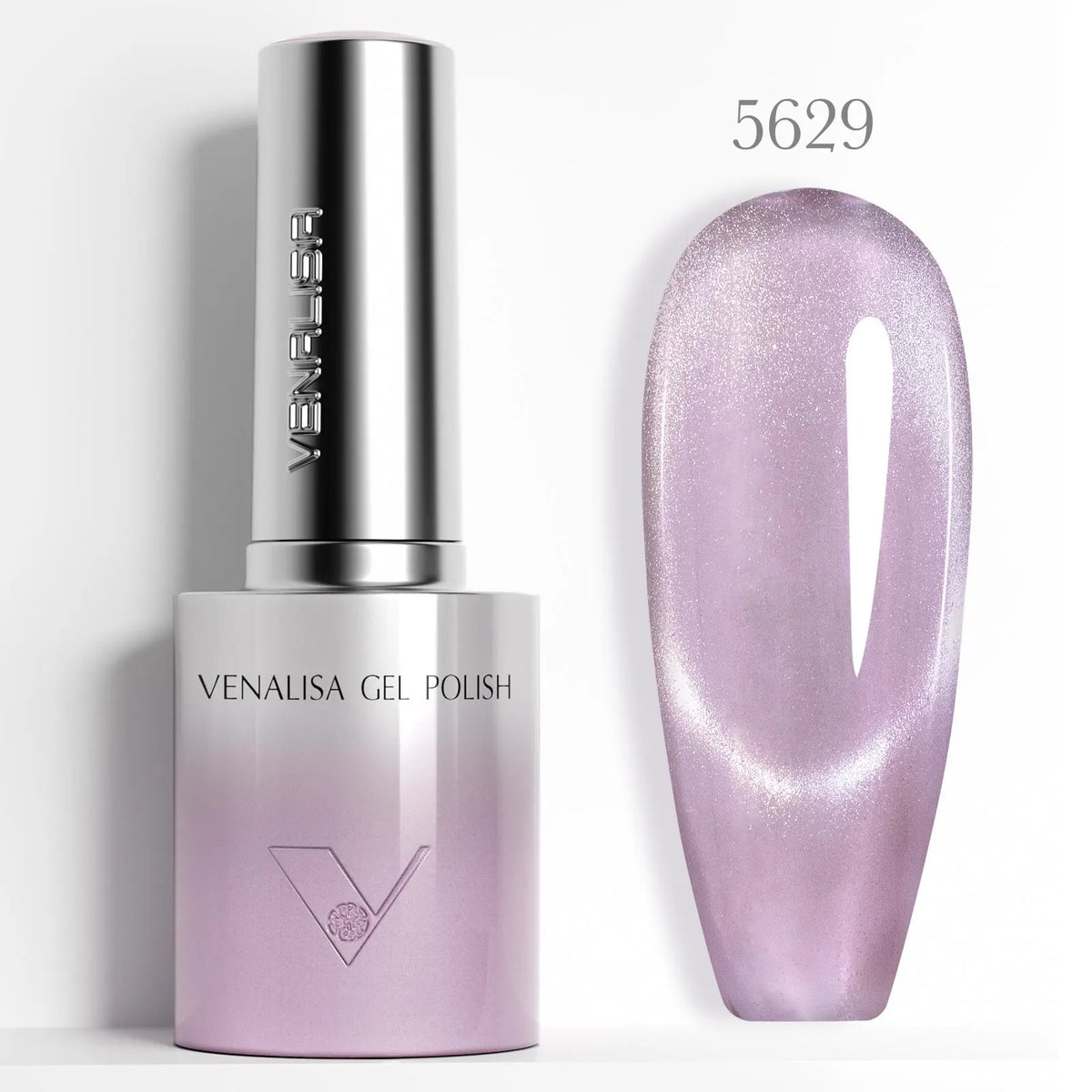 Venalisa 10ml Smalto Gel Effetto Occhio di Gatto Ultra Senza HEMA e TPO, Soak Off UV LED Lunga Durata, Brillante e Scintillante
