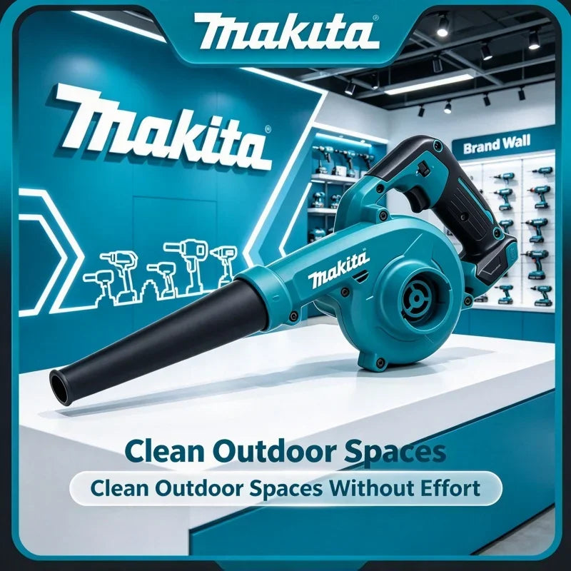 Batteria Makita 18V, per soffiatore a batteria portatile DUB185Z, 18V, ad alta potenza, per soffiare polvere e foglie secche, strumento elettrico per la pulizia.