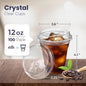Confezione da 100 bicchieri di plastica trasparenti da 12/16/20/24 once, con coperchi a beccuccio senza cannuccia, bicchieri usa e getta per caffè, con coperchi, ideali per caffè freddo.