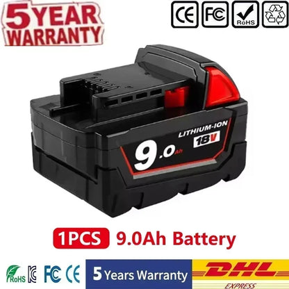 100% Per Milwaukee M18 18V 12000mAh 18650 Batteria Al Litio di Ricambio Per Milwaukee 48-11-1860 48-11-1850 48-11-1840 Batteria Strumento