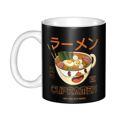 Tazze da caffè personalizzate CupHead e MugMan personaggi dei videogiochi elettronici fai da te tazza da tè al latte in ceramica