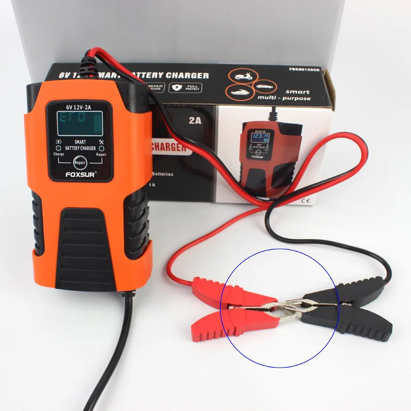 6V 12V Auto Moto Camion AGM Piombo Riparazione Automatica Desulfatore Accessori Caricabatteria Automotive Intelligente