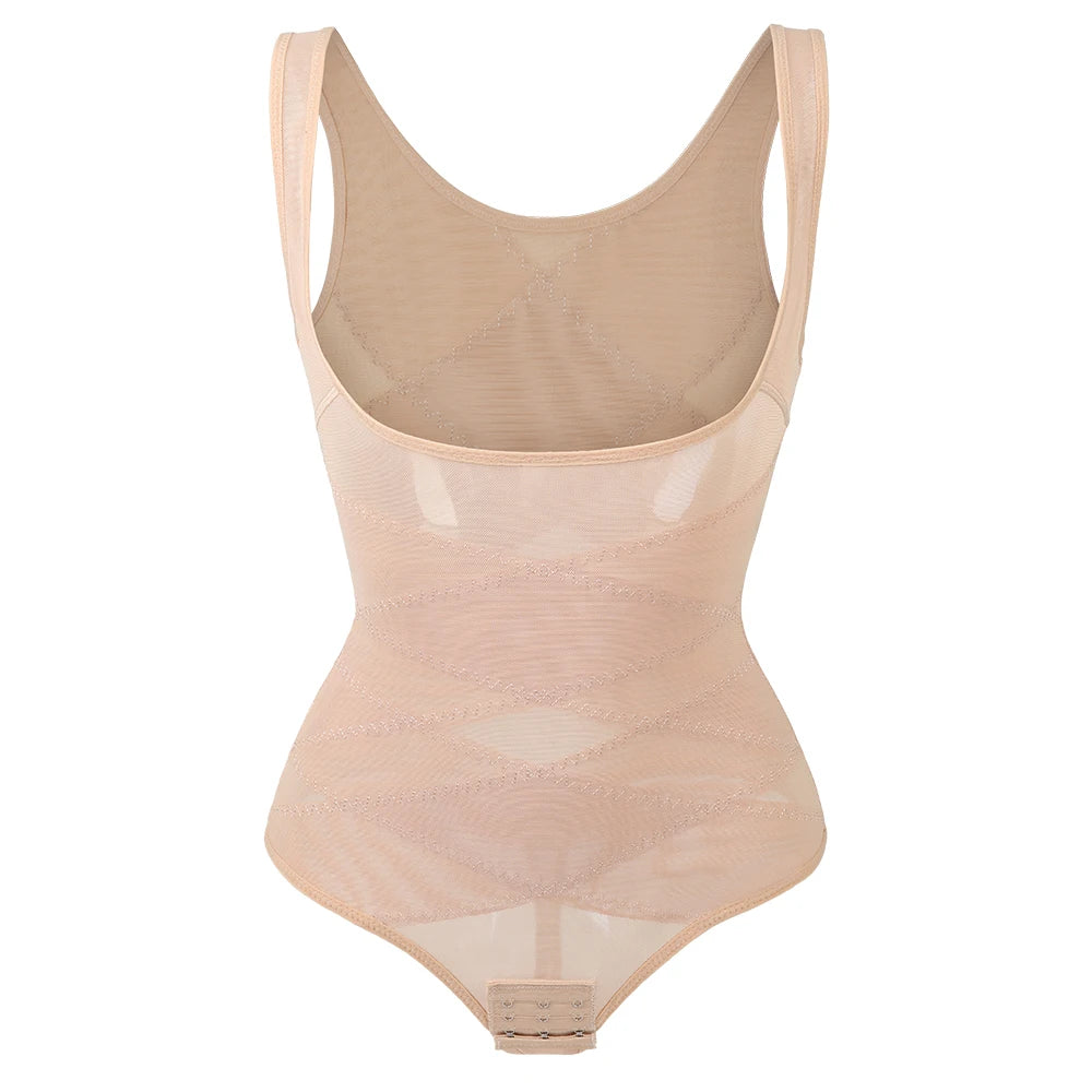 Perizoma in rete Body Shapewear Donna Nuovo Shaper per tutto il corpo Vita sottile Tummy Control Intimo Pancia piatta Corsetto sottoseno