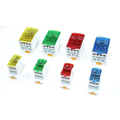 Elettrico Split Morsettiera su Guida Din Scatola di Giunzione Cavo di Alimentazione Connettore Elettrico UKK80A 125A 160A 250A 400A 500A