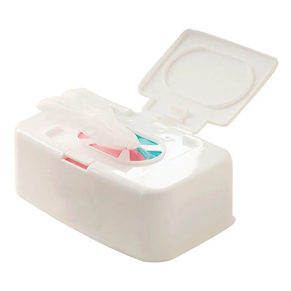 Scatola per fazzoletti bagnati Dispenser per salviette portatili Scatola portaoggetti per tovaglioli Contenitore per auto Home Office
