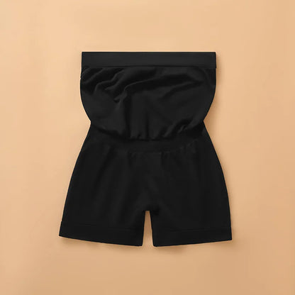 Pantaloni premaman senza cuciture a vita alta Donne incinte Comode mutandine di sicurezza Mutandine da donna Gravidanza Leggings corti Intimo