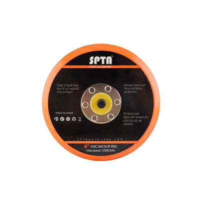 (Vendita singola) SPTA 5 "(125mm) 6"(150mm) Piastra di supporto Supporto Gancio Anello per levigatrice ad aria Lucidatore per auto a doppia azione Lucidatura