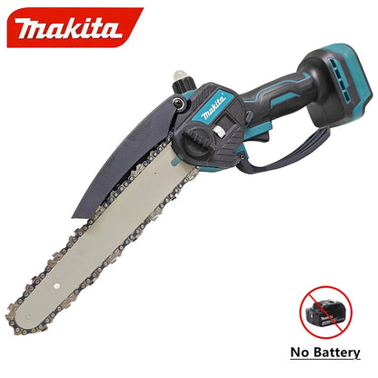 Motosega Makita Brushless da 8 Pollici con Sistema di Lubrificazione, Motosega Elettrica a Batteria per Utensili Elettrici Makita 18V