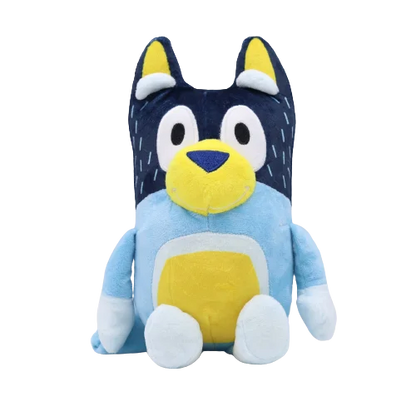 Simpatici giocattoli a forma di cane della famiglia Bluey, 15 cm/30 cm, peluche di Bingo, animali di peluche morbidi, bambole, regali di compleanno, bambole da compagnia di Bluey.