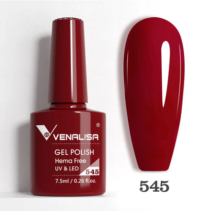 VENALISA Smalto gel per unghie da 7,5 ml Sparkle Glitter Diamante Brillante Colori estivi Semi permanente Soak off Vernice gel per unghie UV LED