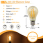 10 Lampadine LED E27 E14 B22 Stile Industriale Vintage, Retro Edison 8W 4W 6W 220V per Lampade a Filamento Incandescenti Edison