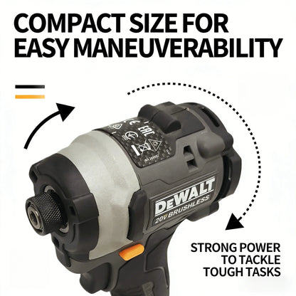 Avvitatore a Impulsi Brushless DeWalt DCF85M: Cacciavite Elettrico Multifunzione e Trapano per Falegnameria a Velocità Variabile