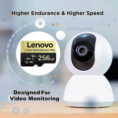 Scheda di memoria flash Lenovo ad alta velocità, tipo TF Micro SD, classe U3, velocità V60, classe A2, disponibile in versioni da 1 TB, 512 GB e 64 GB, compatibile con Nintendo Switch, fotocamere e per la registrazione di v