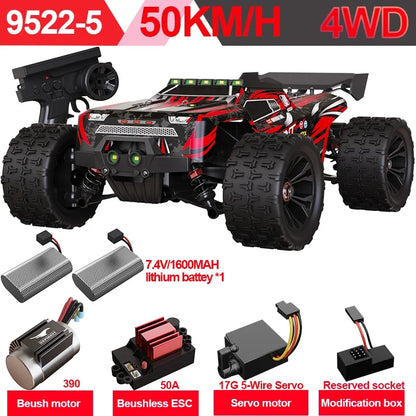 SCY9522PRO Auto RC ad alta velocità 85 km/h, brushless, 4WD, da fuoristrada e drift, telecomandata, 1:16, auto da corsa professionale SCY9522 50 km/h
