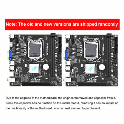 Kit Scheda Madre Mini ITX B75 con Processore Core I5 3470, 16GB di Memoria DDR3, Supporto CPU I3 I5 I7, Socket LGA1155