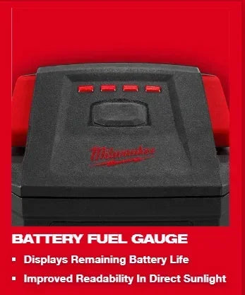 Milwaukee 100% M18 REDLITHIUM FORGE 6.0 Batteria – Ioni di Litio Standard, 18V, 48-11-1861 Per Tutti gli Utensili Elettrici a Batteria della Serie M18