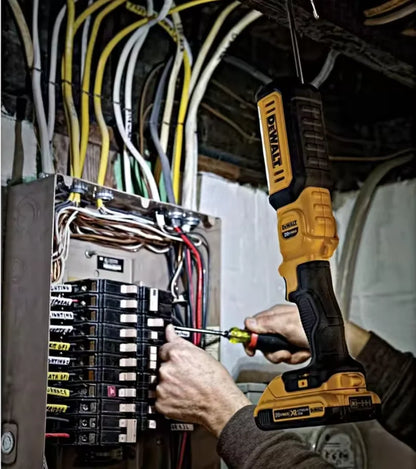 DEWALT DCL050 18V/20V XR Lampada da Lavoro Portatile a LED al Litio Senza Fili 1000 Lumen per Riparazioni Auto