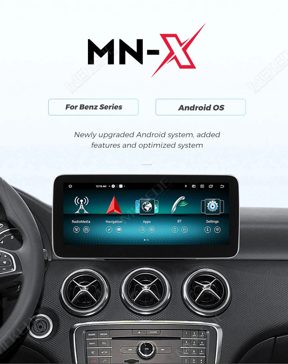 2026 Nuovo Android 15 128GB ROM Autoradio Wireless CarPlay Auto Multimedia per Mercedes Classe E W212 S212 2009-2015 Sistema NTG4.0 NTG4.5 NTG5.0 Lettore Video 4K Monitor Telecamera