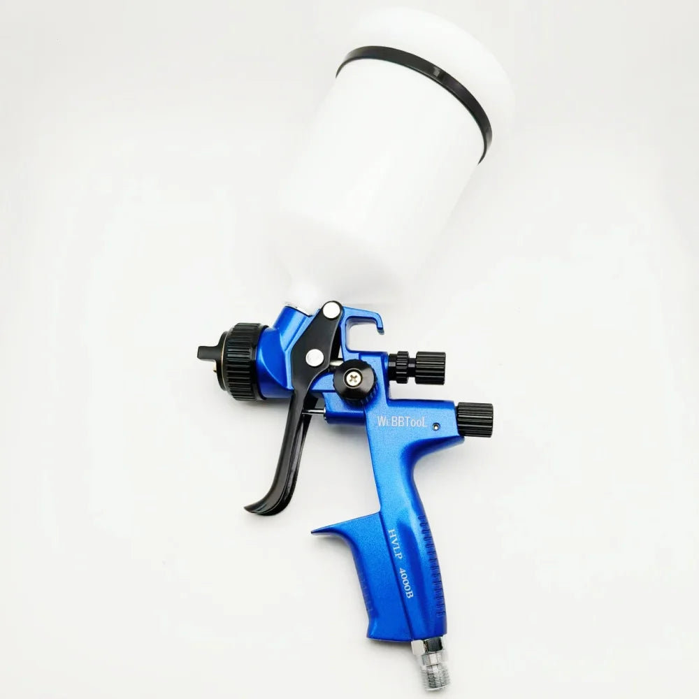 Pistola a spruzzo per vernice 4000B HVLP Ugello da 1,3 mm Pistola per strumenti a spruzzo ad alta atomizzazione per auto per spruzzatura professionale