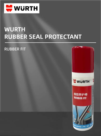 WURTH Rubber Fit Sigillante Protettivo per Guarnizioni in Gomma 75ml, Cura Guarnizioni Portiere Auto, Senza Silicone, Anti-Gelo, Condizionatore per Guarnizioni