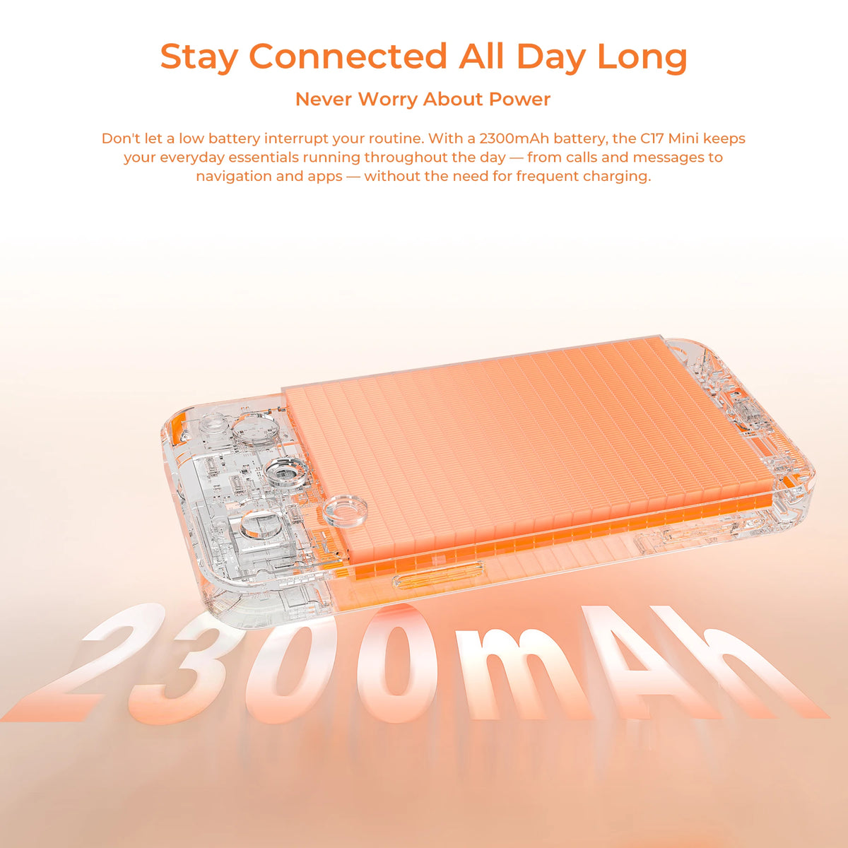 OUKITEL C17 mini, smartphone compatto, fino a 12 GB di RAM (3+9) + 32 GB di ROM, telefono tascabile ultra compatto, display mini da 4 pollici, batteria da 2300 mAh, tecnologia Gemini AI, smartphone Android sbloccato.