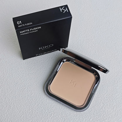 KIKO Milan Collezione Trucco Palette Contouring e Illuminante 3 Colori Cipria Fissante Ombretto Set per Principianti per Contouring e Fondotinta