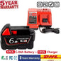 Batteria sostitutiva da 18 V 12,0 Ah, compatibile Milwaukee M18 - Batteria ricaricabile agli ioni di litio 21700 a 15 celle Modello M18 - 48-11-1815