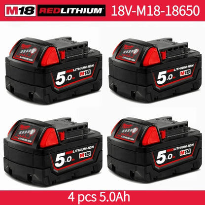 Nuova Batteria Milwaukee M18 8.0Ah ad Alta Potenza 18V Ricaricabile agli Ioni di Litio per Utensili Elettrici Cordless Milwaukee M18 Batteria 8Ah