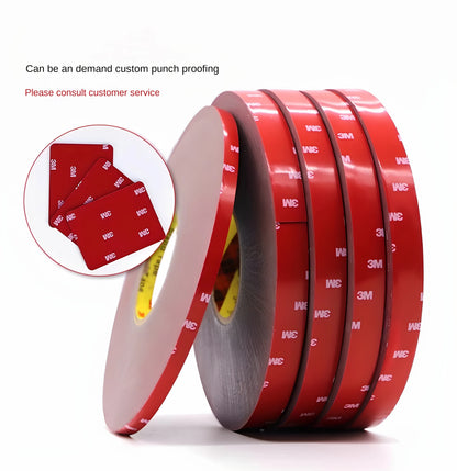 3M VHB Forte biadesivo adesivo 3M 4229P 5-50mm Nastro adesivo in schiuma senza traccia impermeabile per auto casa interna ad alta temperatura