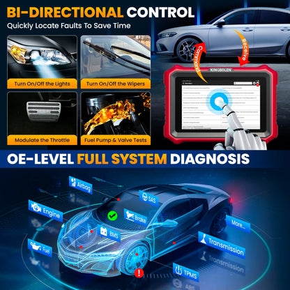 Nuovo KINGBOLEN K8 PRO / K8 ELITE 2026: Strumento Diagnostico Auto OBD2 Scanner Completo con 34+ Funzioni di Reset, Codifica ECU e Aggiornamenti Gratuiti