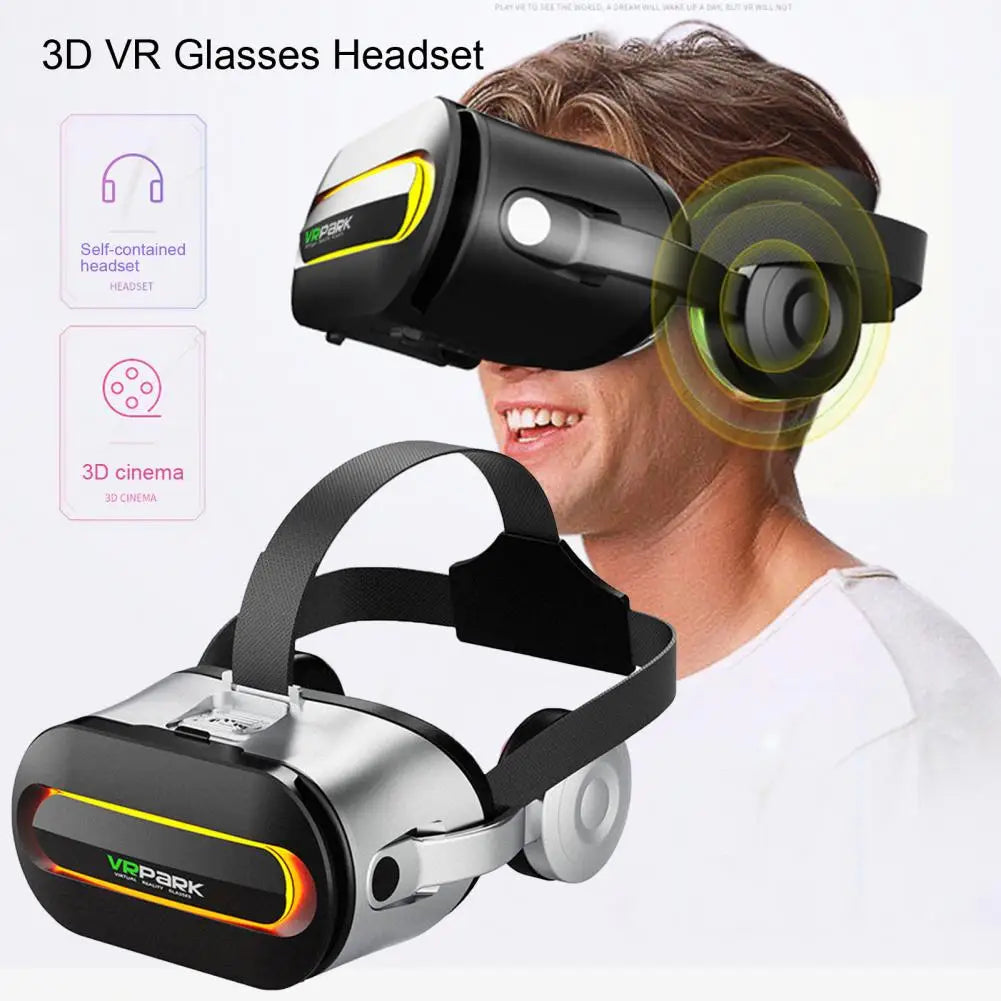 Occhiali VR Realtà virtuale Casco per telefono 3D Cuffie Lenti Occhiali Dispositivo Viar Smartphone intelligente Gioco cellulare Set di visualizzatori video mobili