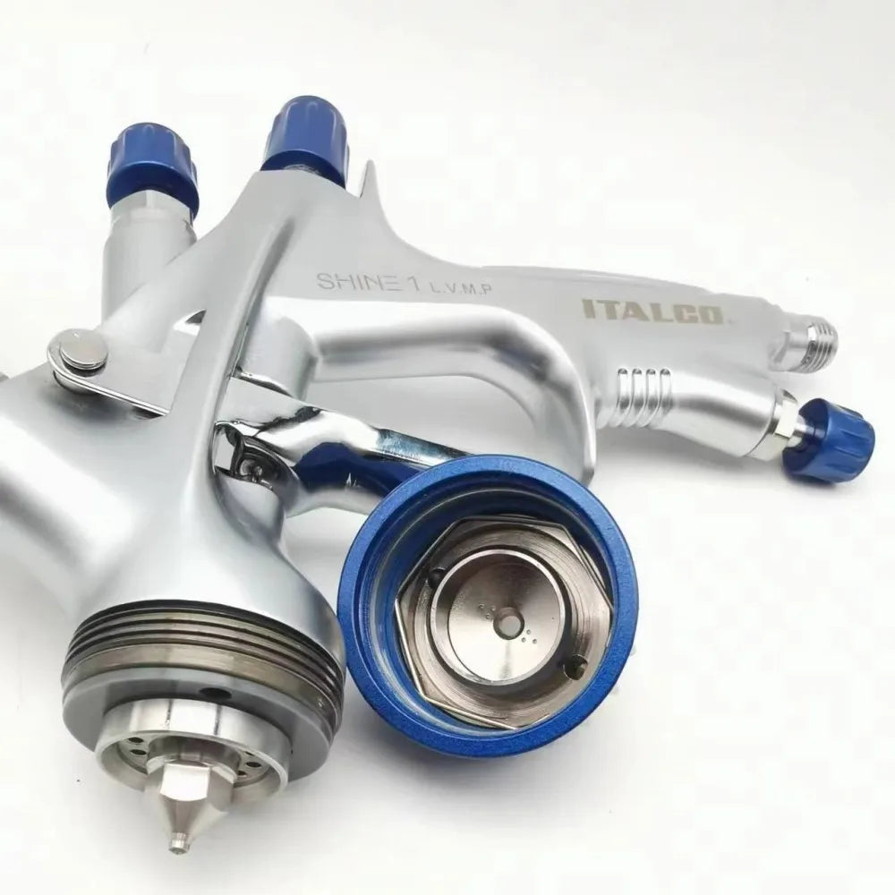 Pistola a spruzzo per vernice originale LVMP SHINE 1 Vernice a base d'acqua 1,3 mm ITALCO Pistole per vernice spray di alta qualità per aerografo per automobili