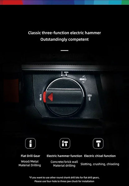 BOSCH GBH180‑LI 18V Martello Perforatore Rotativo Brushless SDS‑Plus Multifunzione Senza Fili per Calcestruzzo
