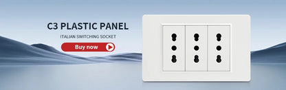 DELEFU Presa a Muro in Vetro Temperato Bianco Italia USB Tipo C Ricarica Rapida Interruttore Schuko TV Satellitare Citofono Cile